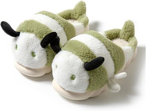 Baiyuruodie Adorable and Fashionable Animal Slippers,Women's slippers ，Non-slip Sole and Warm in Saudi Arabia