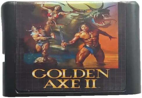 بطاقة الألعاب Golden Axe II 16 بت MD لخرطوشة وحدة التحكم في ألعاب الفيديو Sega Megadrive Genesis in Saudi Arabia
