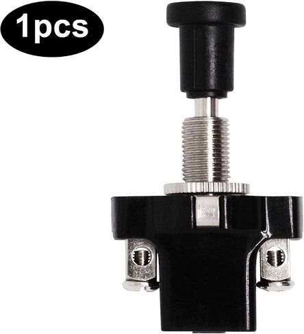 S SYDIEN 3Pcs 8mm/0.31" Thread ON-Off Push-Pull Pushbutton Switch 12V/24V for Auto Car Vehicle in Saudi Arabia