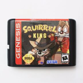 Squirrel King 16 Bit MD Game Card For Sega Megadrive Genesis Video Game Console Cartridge