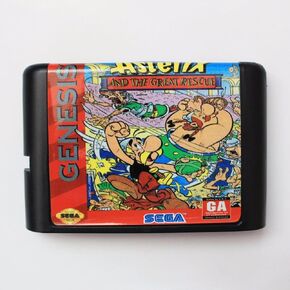 Asterix And The Great Rescue 16 Bit MD Game Card For Sega Megadrive Genesis Video Game Console Cartridge