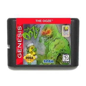 The Ooze 16 Bit MD Game Card For Sega Megadrive Genesis Video Game Console Cartridge