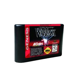 Warlock - USA Label 16 Bit MD Game Card For Sega Megadrive Genesis Video Game Console Cartridge