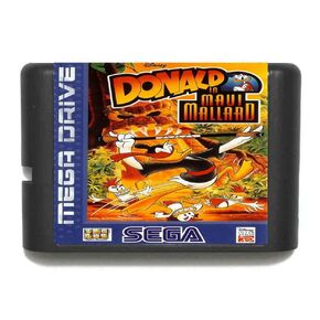 Donald in Maui Mallard 16 Bit MD Game Card For Sega Megadrive Genesis Video Game Console Cartridge