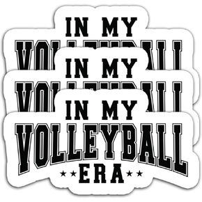 (3 قطع) ملصق على شكل قلب للكرة الطائرة لمحبي الكرة الطائرة للكتب وأجهزة الكمبيوتر المحمولة والهواتف والأكواب وزجاجات المياه من الفينيل المقاوم للماء، هدايا للصبيان والبنات والرجال والنساء والأب والأم، مقاس 3 × 2.7 بوصة in Kuwait