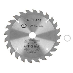 Circular Saw Blades, 165mm Bore Diameter 20mm Circular Saw Blade with 24 Teeth for Wood Cutting.