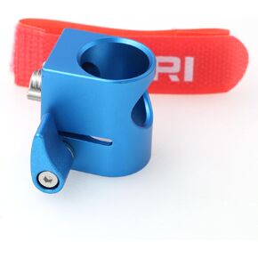 DRRI Tube Clip with 3/8 Screw for Universal 19mm Rod Clamp to ARRI RED Sony Camera Link Wireless Follow Focus Motor (Red)