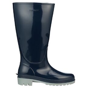 Tingley 51446 Women's Trim Fit Knee Boot, Size 7, Dark Blue/Gray
