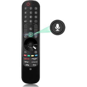 Replacement Magic Remote for LG TV Remote MR23GN 2023 New for LG Smart TV Remote with Voice and Pointer Function Compatible with 2018-2023 LG UHD OLED QNED B3 C3 G3 NanoCell 4K 8K Smart TVs MR23GA