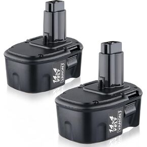 VANON [Upgraded to 4.8Ah 14.4V DC9091 DW9094 Ni-MH Replacement for DeWALT 14.4V Battery XRP DW9091 DW935 DE9038 DE9091 DE9092,2Pack