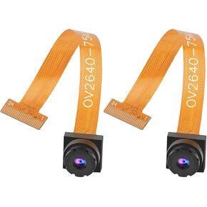 Aideepen 2pcs OV2640 Camera Module 68° Lens for ESP32 CAM Module 2 Megapixel Sensor Support ESP-32CAM STM32F4 F7 for ESP32 MCU Camera