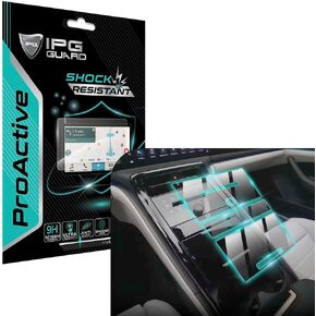 IPG ProActive Made for Porsche 2024 Panamera 12.3 Inch Dashboard 9H Hardness Screen Protector Nano Ceramic Film Ultra Responsive High Clarity Anti Scratch Smudge Guard for PanaDash