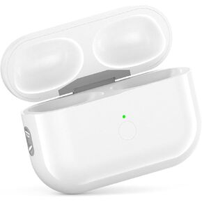 Wireless Charging Case Compatible with AirPods Pro 1st & 2nd Gen，Replacement Bluetooth Charging Box with Pairing Sync Button and Lightning Charging