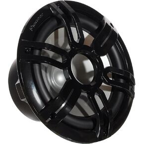 PIONEER CAR TSME100WS Single 10 inch 900 Watt Max Power, IPX7 Rated, Sports Grille Design - Marine Subwoofer White and Black Sports Grilles Included