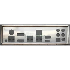I/O IO Shield Motherboard Backplate Chassis Blank Replacement for MSI B450M MORTAR TITANIUM Motherboard Rear Baffle