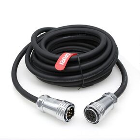 DRRI Aputure Lightstorm LS 600c Pro| LS 1200D Pro Light Fixtures 7-Pin ذكر إلى أنثى كابل رأس مقاوم للعوامل الجوية