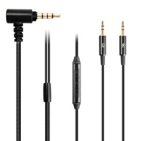 FAAEAL Audio Replacement Cable Compatible with Sol Republic Master Tracks HD HD2 Sol Republic V10 V12 X3 Headphones,in-line Mic Control Headphone Cord Works on iOS Android Xiaomi(4.2ft)