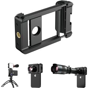 APEXEL 17 mm Thread Lens Adapter, Lens Attachments for Telephoto/Macro/Wide Angle/Fisheye/Flow/Radial/Star Filter/Kaleidoscope Lens, Lens Holder Works with Almost All Smartphones