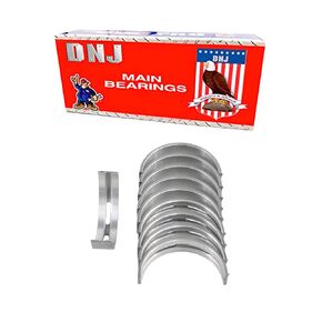 DNJ MB805 Main Bearings for 2008-2013 / Audi, Volkswagen / A3, A3 Quattro, A4, A4 Quattro, A5, A5 Quattro, A6, A6 Quattro, Beetle, CC, Eos, GTI, Jetta, Passat, Q5, Tiguan, TT, TT Quattro / 2.0L / DOHC