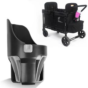 Cup Holder Compatible with Wonderfold Wagon - Large Cup Holder Attachment Designed for Wonderfold Wagon W2 and W4- Wagon Accessories