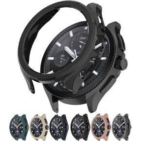 Disscool Case Cover Compatible with Xiaomi Watch 2 Pro, Soft Anti Drop PC Replacement Protective Cases Watch Accessories(Black)