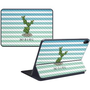 MightySkins Carbon Fiber Skin for Apple iPad Pro Smart Keyboard 12.9" (2018) - Southwest Stripes - Protective, Durable Textured Carbon Fiber Finish - Easy to Apply - Made in The USA