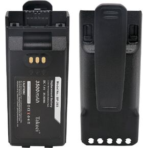 (2Pcs) Replacement Battery for Icom BP-283 BP-284 IC-F3400 IC-F3400D IC-F3400DP IC-F3400DPS IC-F3400DPT IC-F3400DS IC-F3400DT IC-F4400 IC-F4400D IC-F4400DP 3500mAh