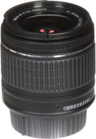 نيكون - عدسة تكبير AF-P DX NIKKOR مقاس 18-55 مم f/3.5-5.6G VR لكاميرات APS-C F-Mount (20059) + بطاقة ذاكرة سعة 64 جيجابايت + مجموعة مرشح + حقيبة ظهر + قارئ بطاقات + برنامج Corel للصور + حامل ثلاثي القوائم مرن + المزيد (متجدد) in Saudi Arabia