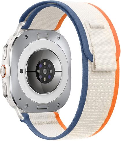 حزام نايلون Trail Loop متوافق مع Samsung Galaxy Watch Ultra Bands 47 مم، أساور معصم منسوجة من القماش الناعم حزام رياضي قابل للتعديل لساعة Samsung Galaxy Watch 7 Ultra 47 مم باند 2024 للرجال والنساء in Saudi Arabia