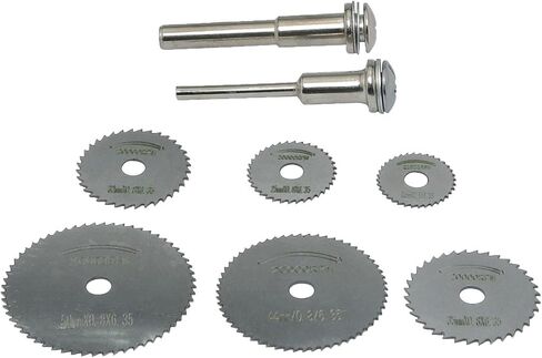 مجموعة شفرات منشار المثقاب الدوارة، مجموعة عجلات قطع فضية لأداة الحفر الدوارة، شفرات قطع عجلة قرص المنشار HSS in Kuwait