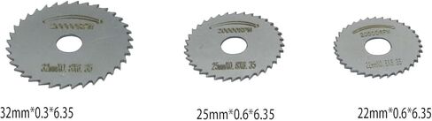 مجموعة شفرات منشار المثقاب الدوارة، مجموعة عجلات قطع فضية لأداة الحفر الدوارة، شفرات قطع عجلة قرص المنشار HSS in Kuwait