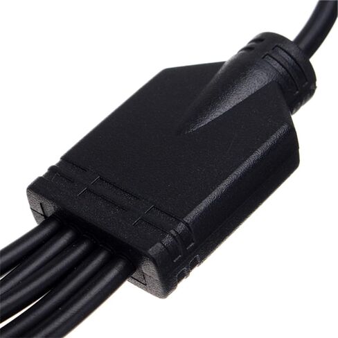 كابل شحن وحدة التحكم في الألعاب - كابل شحن USB للألعاب 5 في 1 لـ NDS Lite/Wii U/New 3DS XL LL / 2DS / GBA SP/PSP 1000 2000 3000 in Kuwait