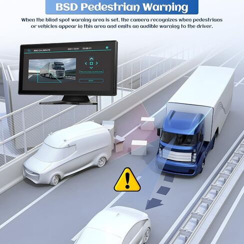 5 Channels RV Backup Camera System,10.36" IPS Quad Split Touch Screen Monitor Rear Side View 5 AHD Camera,Vehicle DVR Recording 1080P Backup Camera Dash Cam for Truck Bus RV Trailer Semi Box in Saudi Arabia