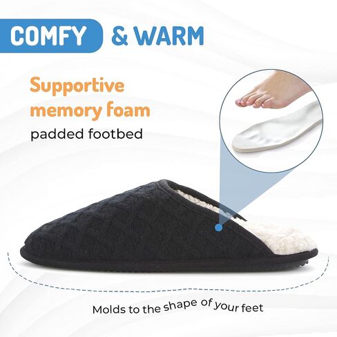 Floopi Slippers for Women Kelly Indoor Outdoor Plaid Faux Sherpa Fur Lined Scuff Slipper W/Memory Foam in Saudi Arabia