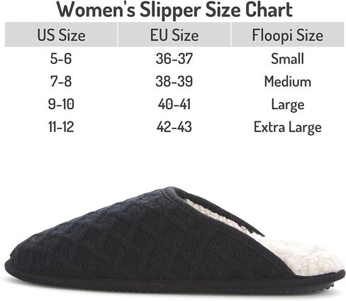 Floopi Slippers for Women Kelly Indoor Outdoor Plaid Faux Sherpa Fur Lined Scuff Slipper W/Memory Foam in Saudi Arabia