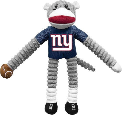 Littlearth Unisex-Adult NFL Los Angeles Rams Sock Monkey and Flying Disc Pet Toy Combo Set, Team Color, One Size in Saudi Arabia