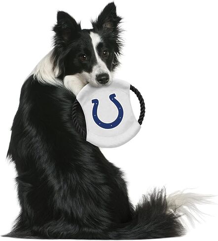 Littlearth Unisex-Adult NFL Los Angeles Rams Sock Monkey and Flying Disc Pet Toy Combo Set, Team Color, One Size in Kuwait