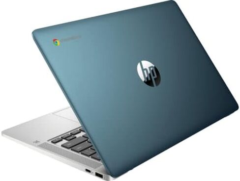 HP Chromebook 14a-na1093cl 14 Inch Full HD Laptop IPS Intel Celeron N4500 8GB LPDDR4x RAM 128GB eMMC UHD Graphics Wi-Fi Bluetooth 720p Camera Backlit Keyboard Chrome OS, Mineral Silver (Renewed) in Saudi Arabia