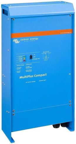 Victron Energy MultiPlus 3000VA 12-Volt Pure Sine Wave Inverter and 120 amp Battery Charger, UL-Certified in Saudi Arabia