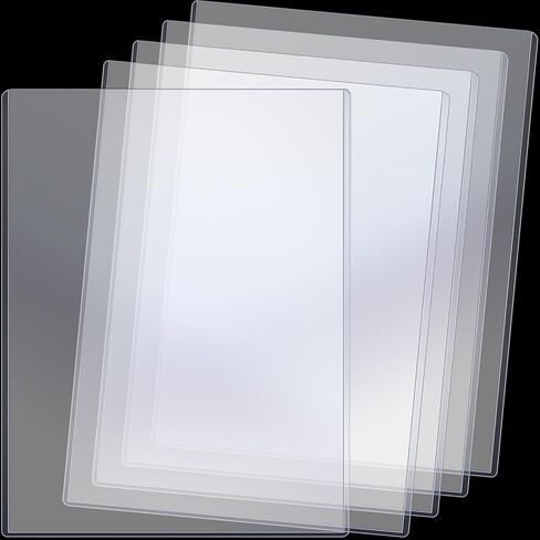 Sherr 2 Pcs 18 x 24 Inches Rigid Print Protectors Clear Hard Plastic Sheet Protectors Poster Sleeves for Protect Store and Display Photographs, Prints and Documents in Saudi Arabia