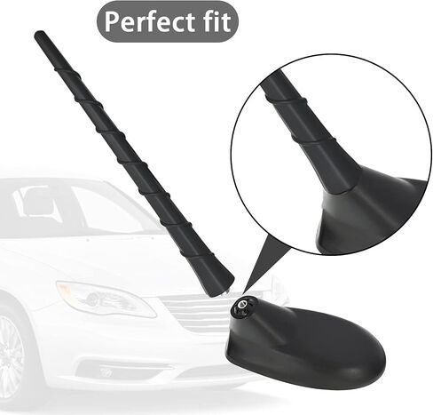 Car Antenna Replacement Compatible with Jeep Grand Cherokee Jeep Cherokee Compass Dodge Durango Journey Car Accessories 7.5 inch in Saudi Arabia