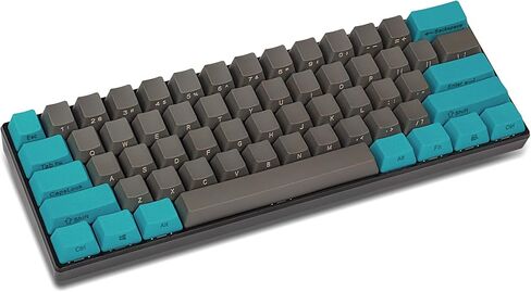 Happy Balls PBT Keycaps Side/Front Print Keycap Set OEM Profile Non-Backlit Thick Cherry MX Key Caps with Key Puller for 60%/87 TKL/104/108 MX Switches Mechanical Keyboard(Black Gray Combo) in Kuwait