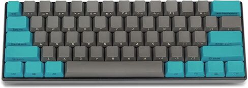 Happy Balls PBT Keycaps Side/Front Print Keycap Set OEM Profile Non-Backlit Thick Cherry MX Key Caps with Key Puller for 60%/87 TKL/104/108 MX Switches Mechanical Keyboard(Black Gray Combo) in Kuwait