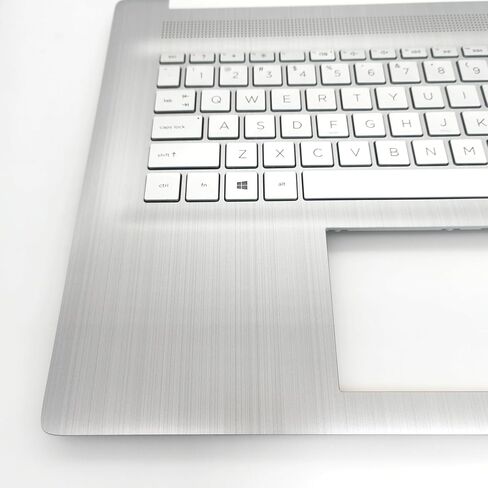 Replacement Upper Case Palmrest for HP 17-CN 17-CP 17T-CN 17Z-CP 17-cn0023dx 17-cn0273st Series Laptop M50458-001 Non-Backlit Keyboard Assembly Top Cover in Saudi Arabia