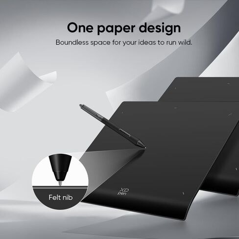 تابلت الرسم اللاسلكي XPPen Deco Pro MW Gen2 Bluetooth مع قلم X3 Pro وقرص مفتاح صغير، لوحة رسم رقمية للرسوم المتحركة والفن الرقمي وتحرير الفيديو (9 بوصة) in Kuwait