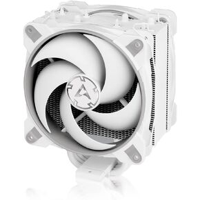 ARCTIC Freezer 34 Esports Duo - Tower CPU Cooler with BioniX P-Series case Fan in Push-Pull, 120 mm PWM Fan, for Intel and AMD, LGA1700 Compatible - Grey/White