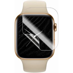 ArmorSuit Dry-MilitaryShield [6 Pack] Screen Protector Designed for Apple Watch Series 7 45mm & Series 6/SE/5/4 44mm, Dry Installation, Self-Repairing, Flexible HD Film