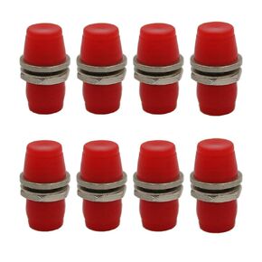 FC to FC Single Mode SIMPLEX Fiber Optic Cable Adapter Joiner Coupler D - 8PCS