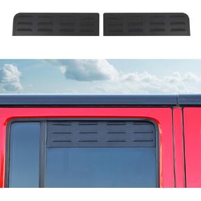 غطاء فتحات زجاج النافذة الخلفية RAZPOY JL لتزيين فتحة التهوية متوافق مع الملحقات الخارجية لسيارة جيب رانجلر JL ذات 4 أبواب 2018-2023 in Kuwait