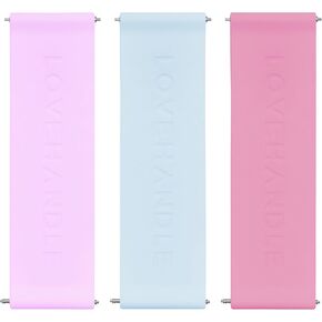 LOVEHANDLE Swappable Strap (Strap Only Base Sold Separately) Swappable Strap for LOVEHANDLE PRO, PRO MagSafe & PRO Wallet Pack of 3 - Glow